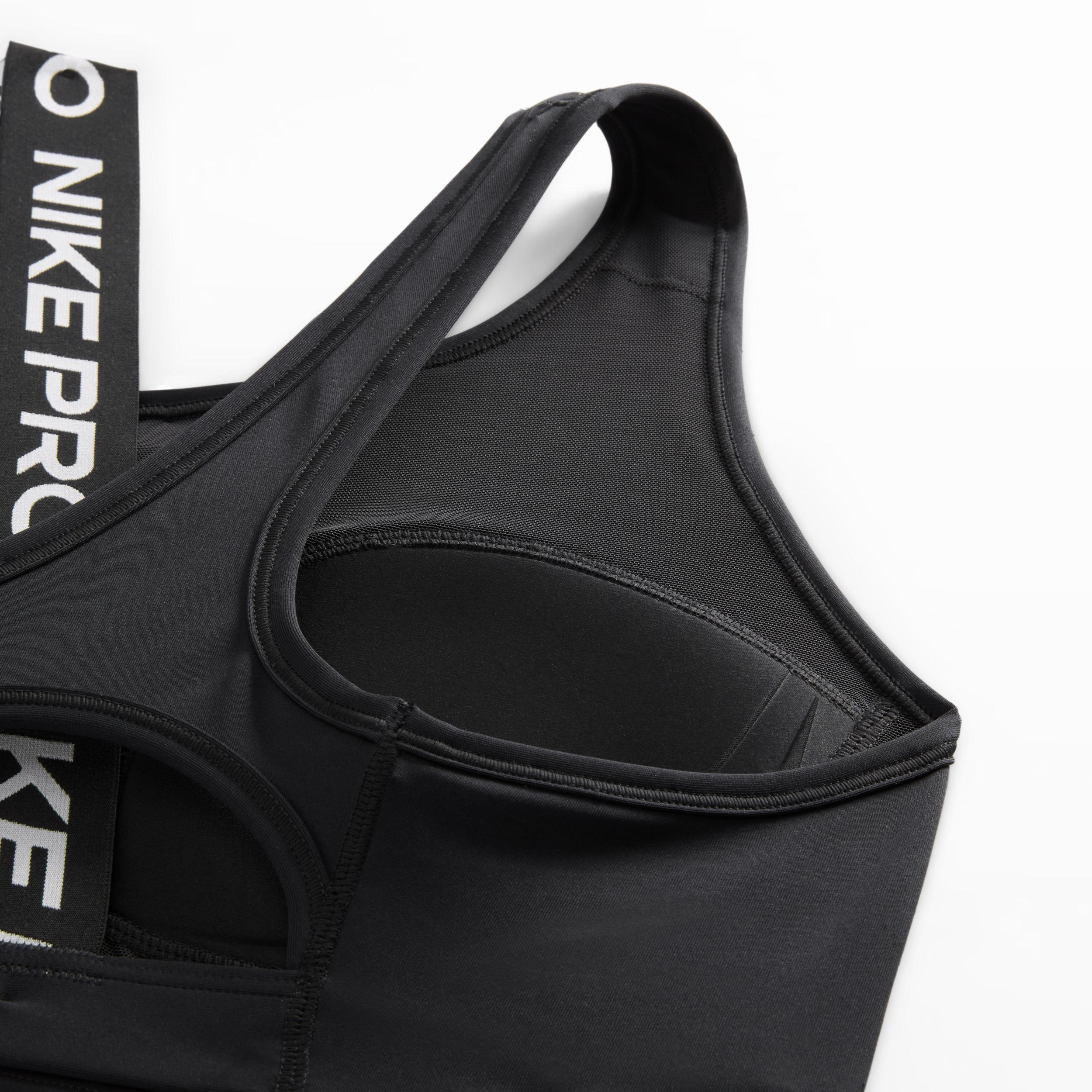 Women's Nike Pro Swoosh Asymmetrical Medium-Support Padded Sports Bra Product Image