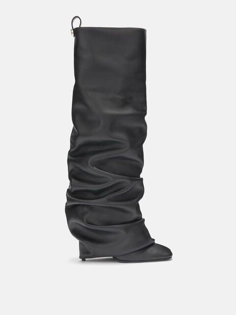 ''Rea'' black tube boot Product Image