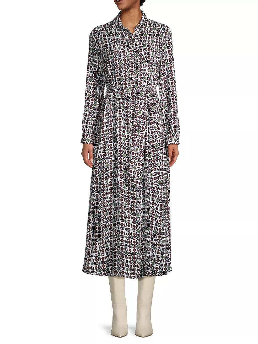 Ennio Belted Shirtdress Product Image