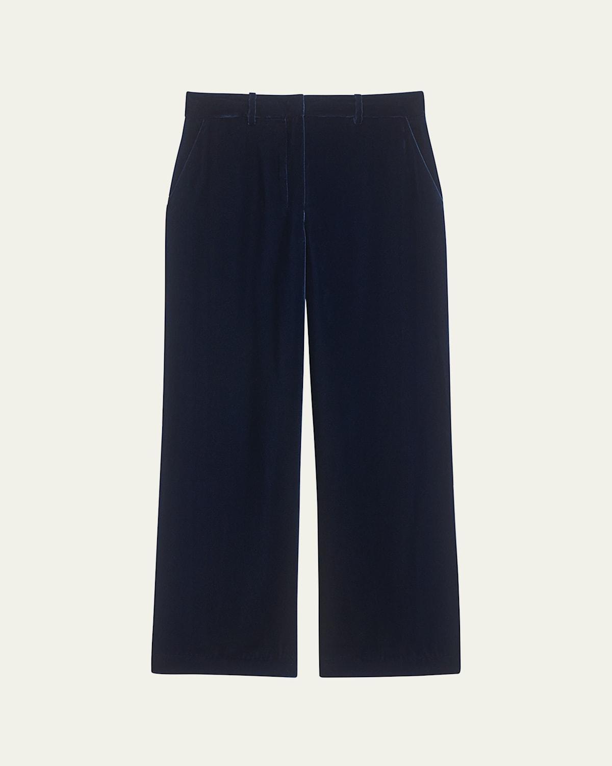 Velvet Relax Straight-Leg Pants Product Image