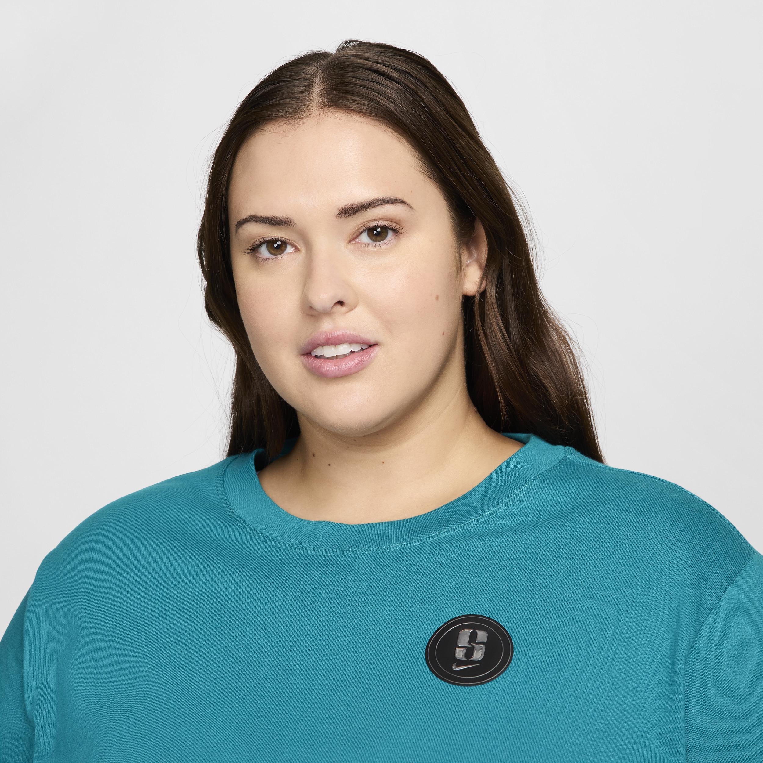 Nike Women's Sabrina Long-Sleeve Basketball T-Shirt (Plus Size) Product Image