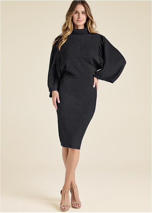 Two-Piece Sweater Dress Product Image