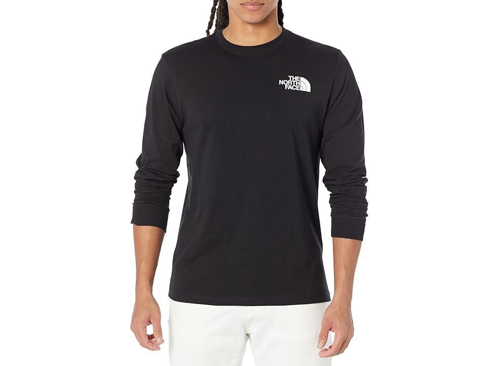 The North Face Mens Long Sleeve Box Logo Tee Product Image