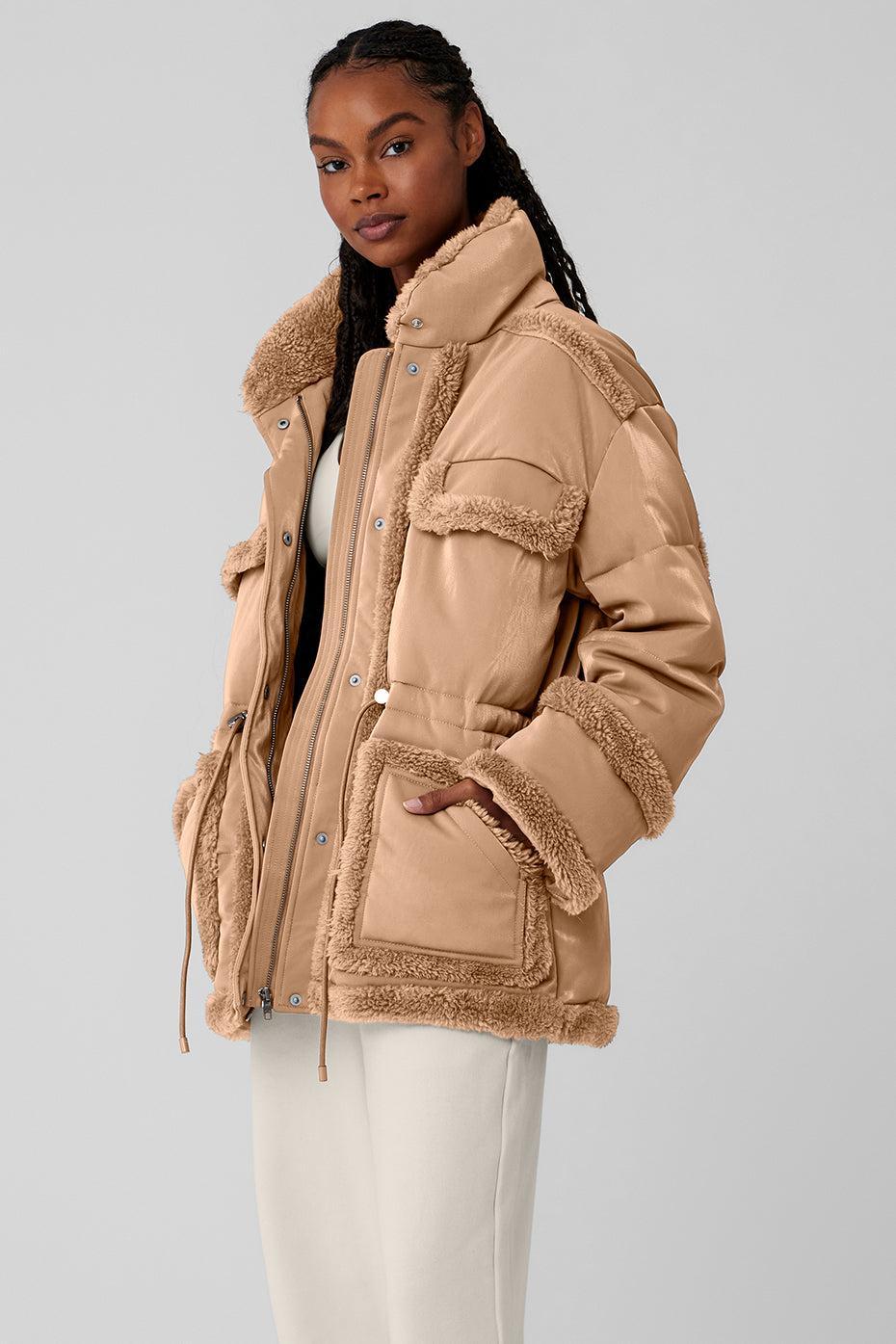 Ice Breaker Puffer Jacket - Toasted Almond Female Product Image