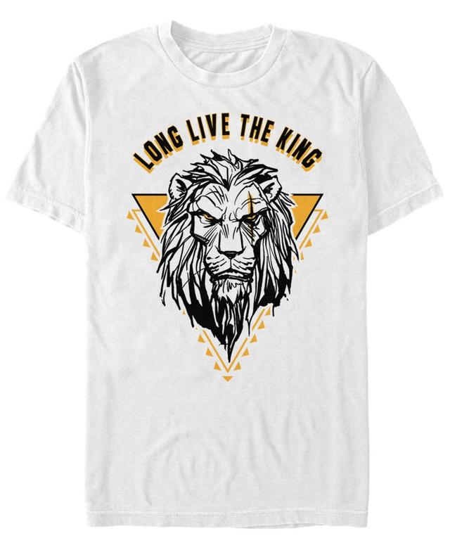 Disneys The Lion King Live Action Scar Long Live The King Mens Tee Product Image