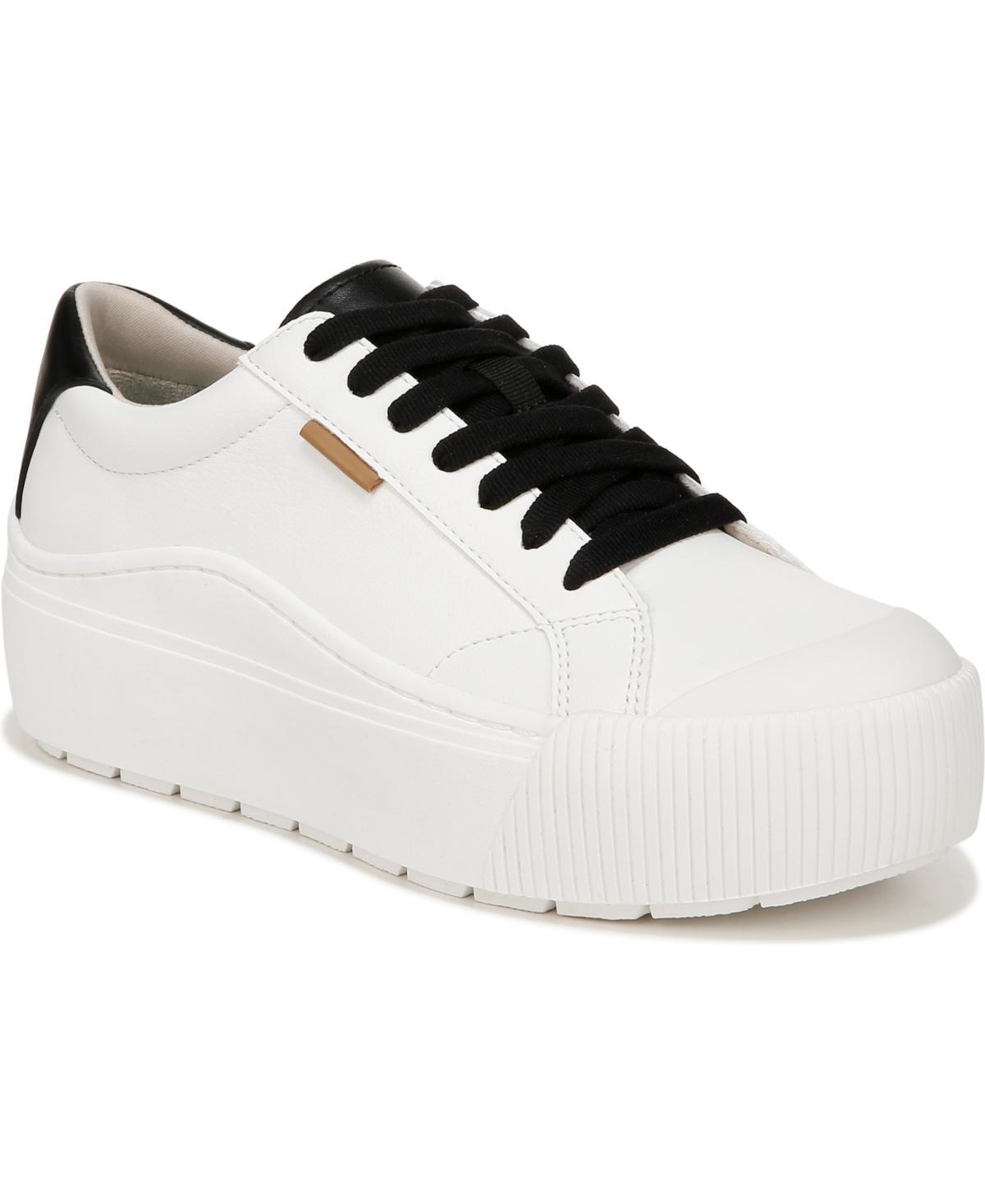 Dr. Scholls Womens Time Off Max Platform Sneakers - White Product Image