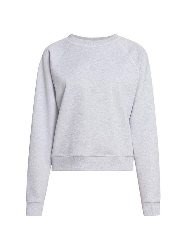 Womens Loop-Back Cotton Football Sweatshirt Product Image