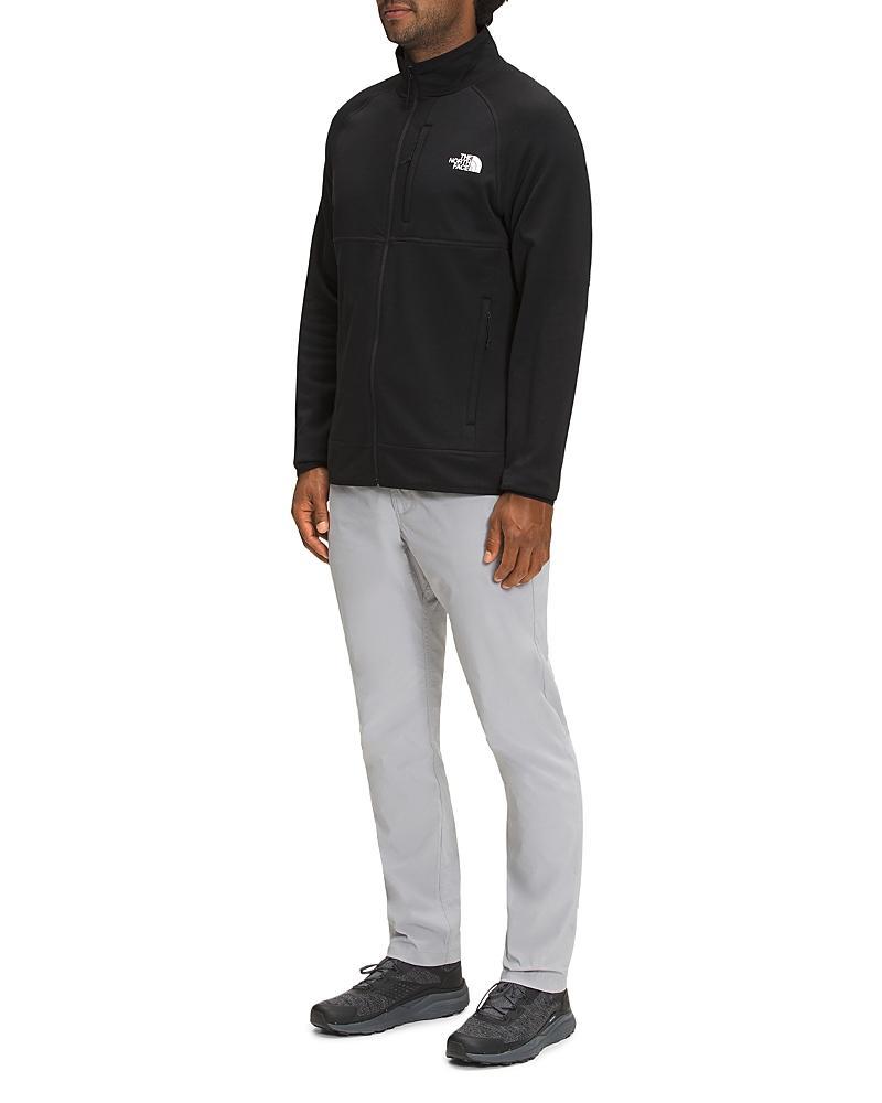 The North Face Canyonlands Stretch Fleece Standard Fit Full Zip Mock Neck Sweatshirt Product Image