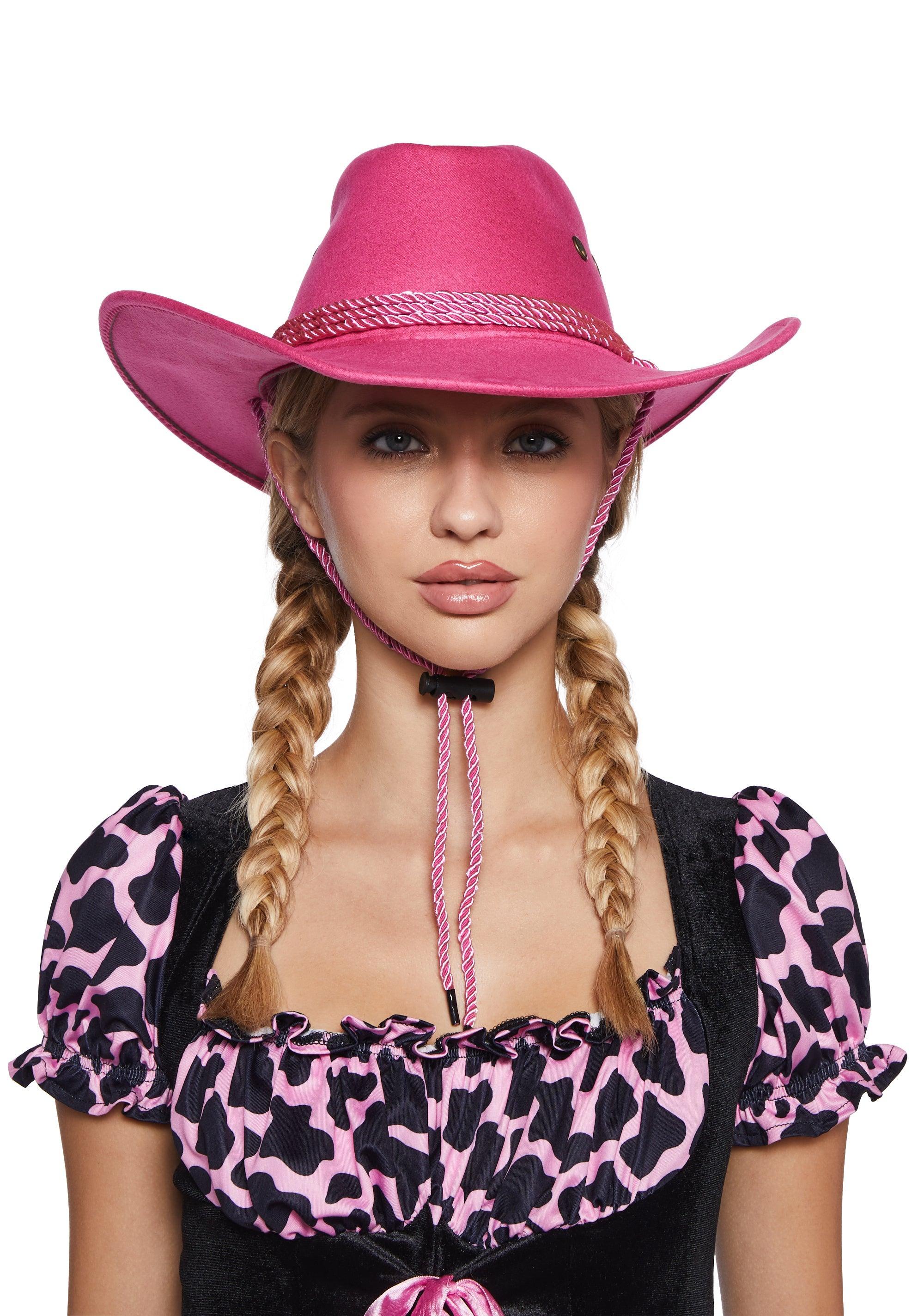 Forplay Pink Old Town Cowboy Hat product image