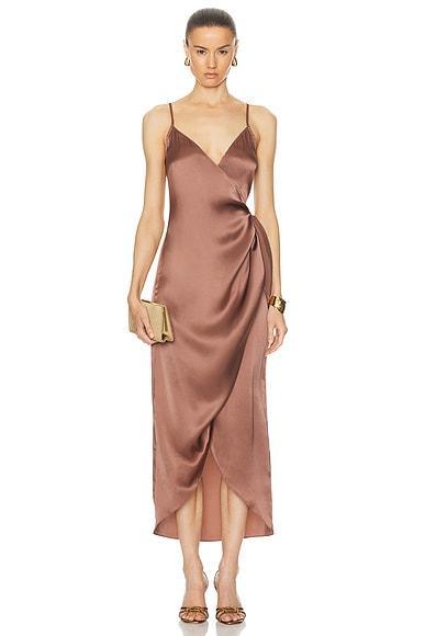 Amilia Cami Wrap Dress Product Image