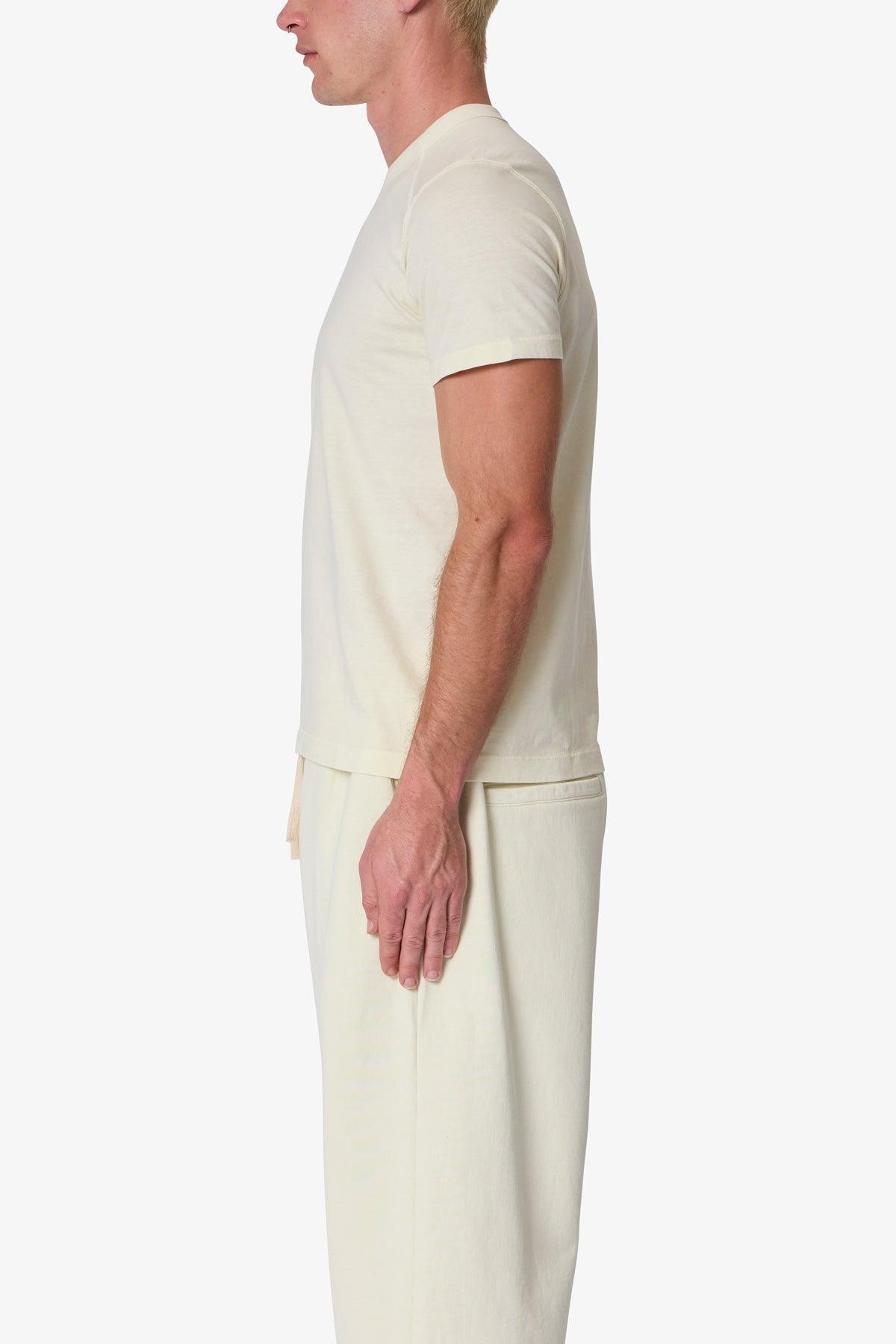 Tight Cropped Tee - Off White Product Image