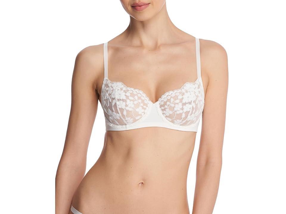 Natori Plush Romance Lace Underwire Balconette Bra Product Image