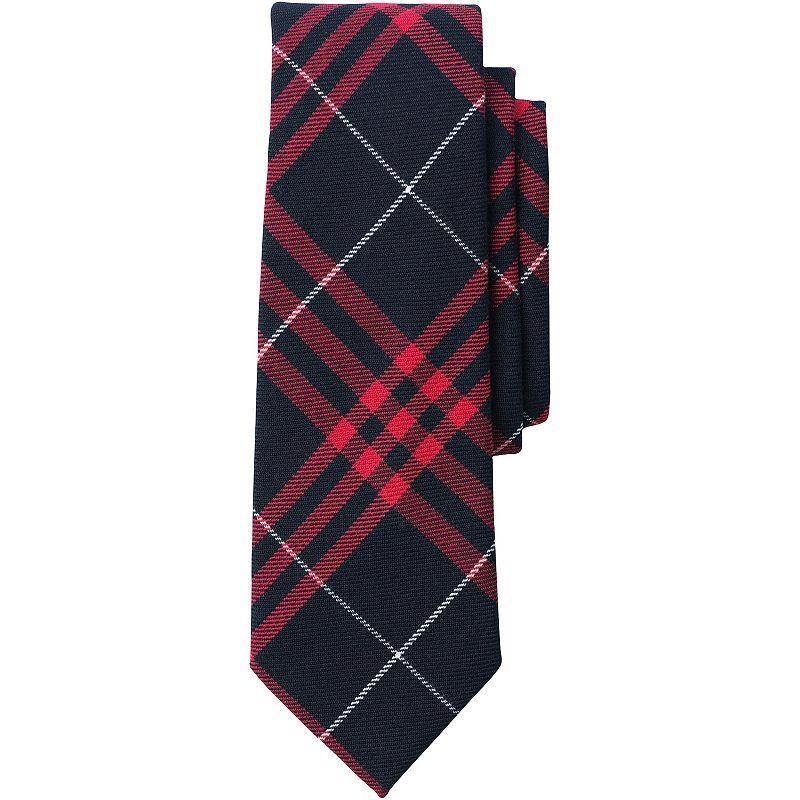 Mens Lands End Plaid To Be Tied Tie Product Image