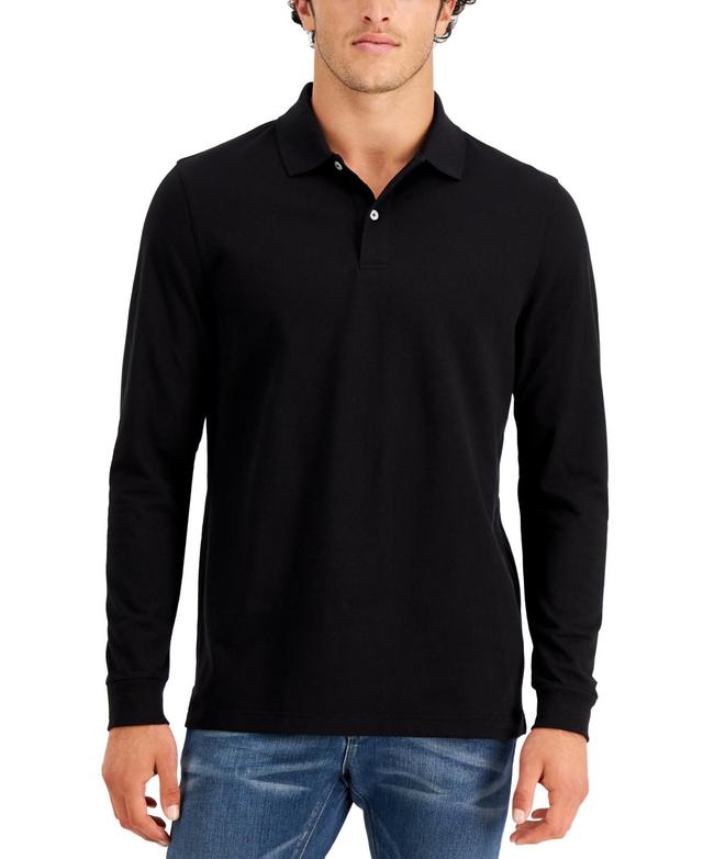 Club Room Mens Solid Stretch Polo, Created for Macys Product Image