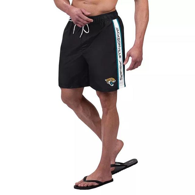 Mens G-III Sports by Carl Banks Jacksonville Jaguars Streamline Volley Swim Shorts Product Image