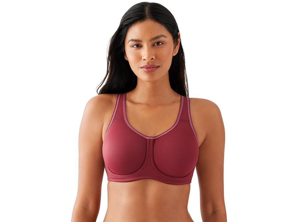 Wacoal Sport Full Figure Underwire Bra (Cordovan) Women's Bra Product Image