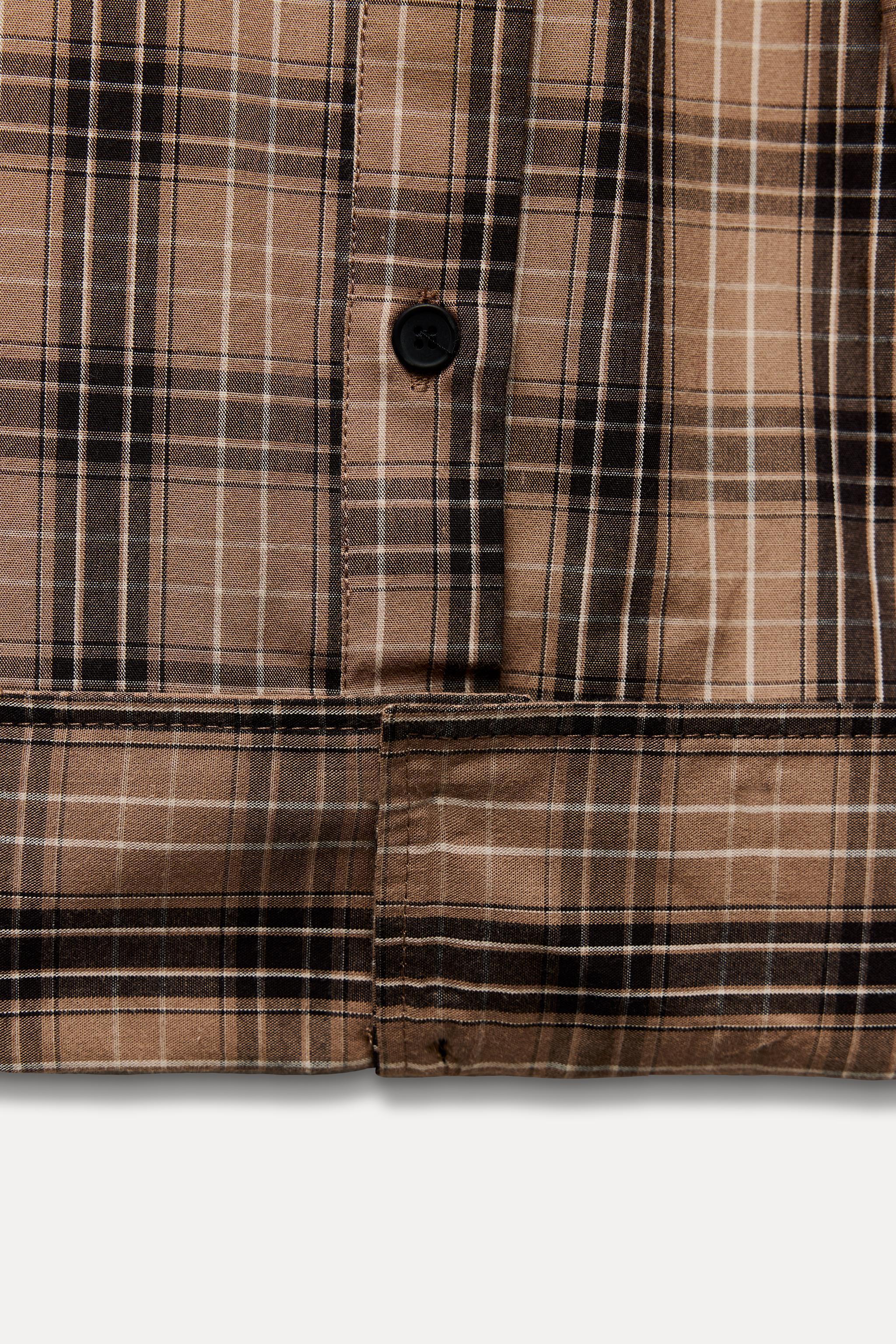 OVERSIZED PLAID SHIRT Product Image