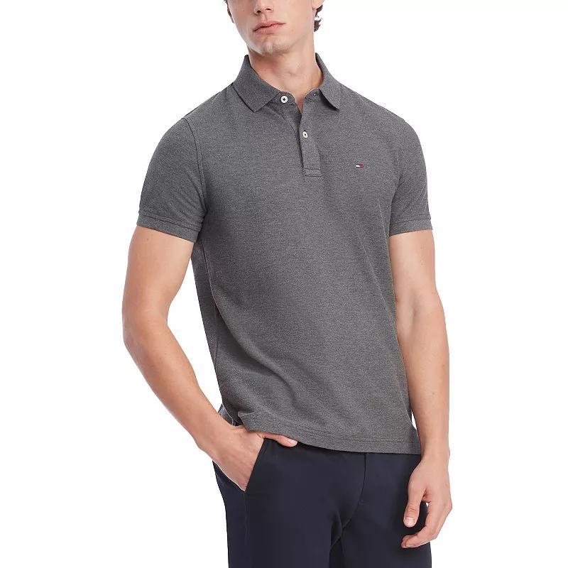 Mens Tommy Hilfiger Justin Polo Grey Gray Heather Product Image