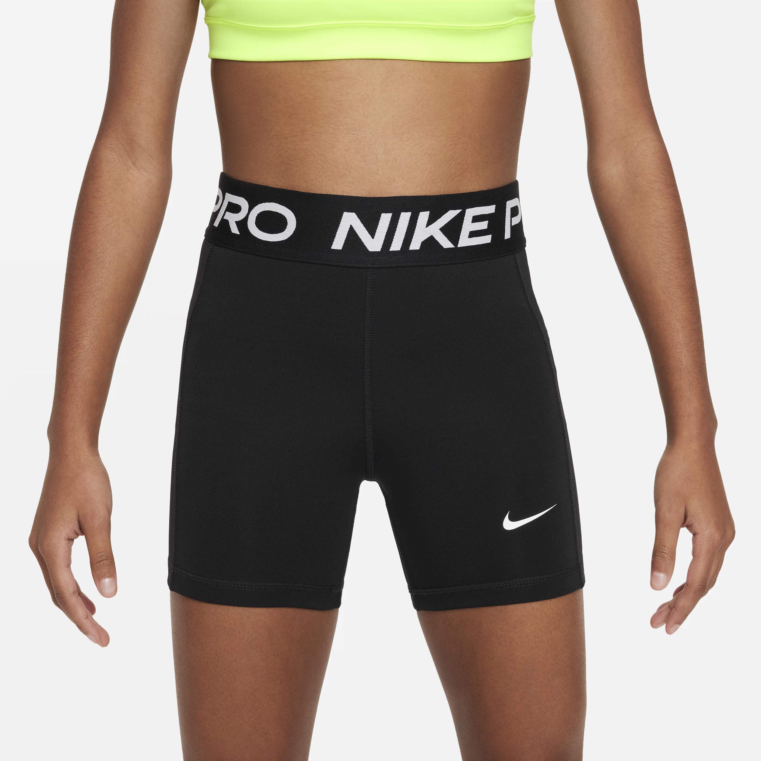 Womens Nike Pro Leak Protection: Period Girls Dri-FIT Shorts Product Image