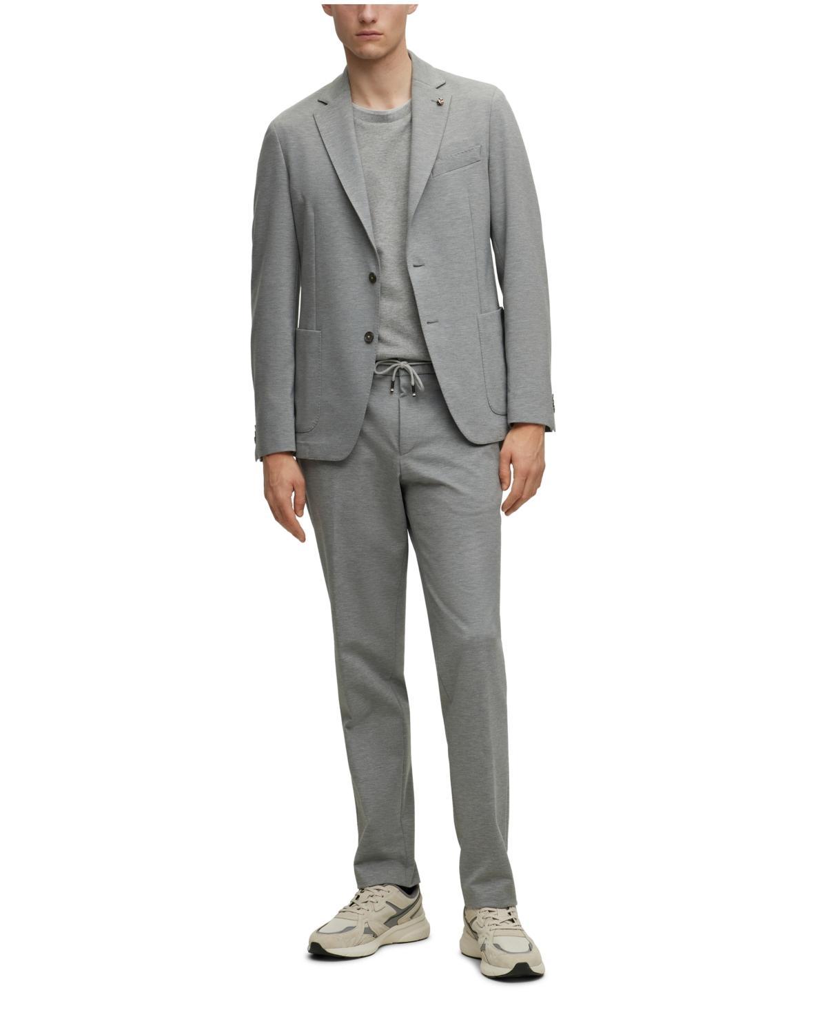 Boss By  Men's Slim-fit Jacket In Silver Product Image