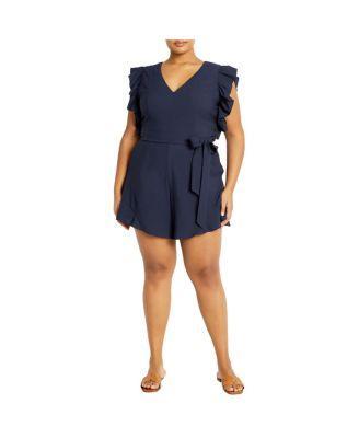 Plus Size Fee Playsuit Product Image