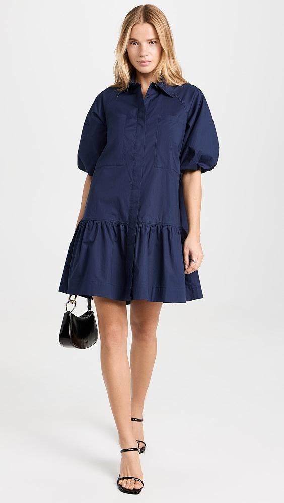 SIMKHAI Crissy Cotton Poplin Dress | Shopbop Product Image