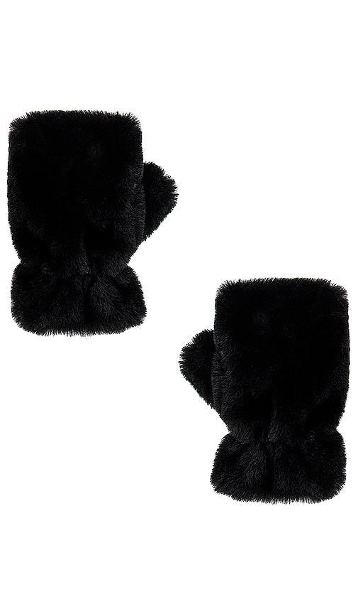 Ariel Faux Fur Mittens Product Image