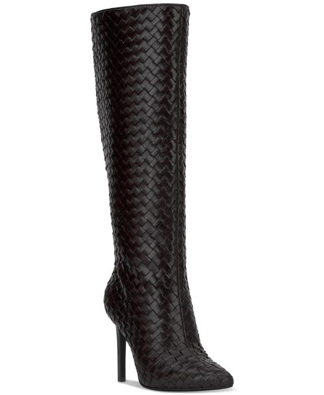 I.n.c. International Concepts Womens Savonia Woven Knee High Boots, Created for Macys Product Image