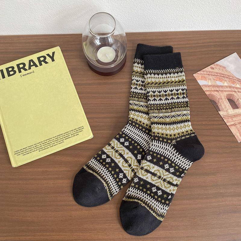 Patterned Socks / Set Product Image