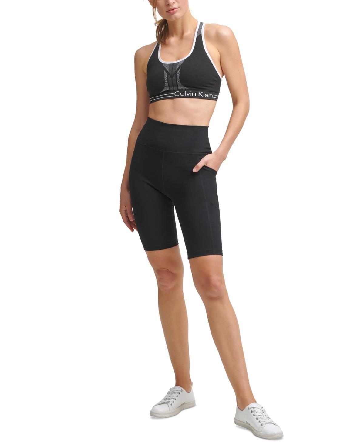 Calvin Klein Performance Super High-Waist Bike Shorts Product Image