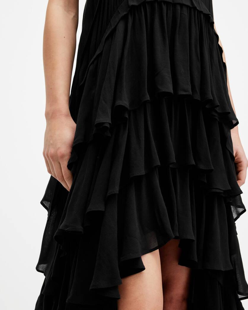 Cavarly Tiered Ruffle Maxi Dress Product Image