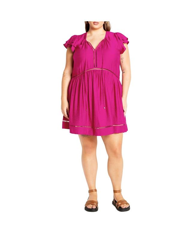 City Chic Womens Dallas Dress Product Image