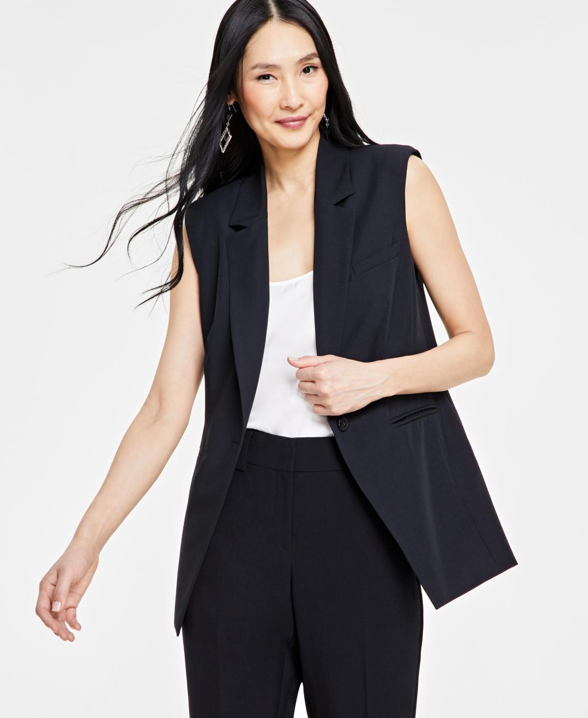 Women's Sleeveless Blazer, Created for Macy's Product Image