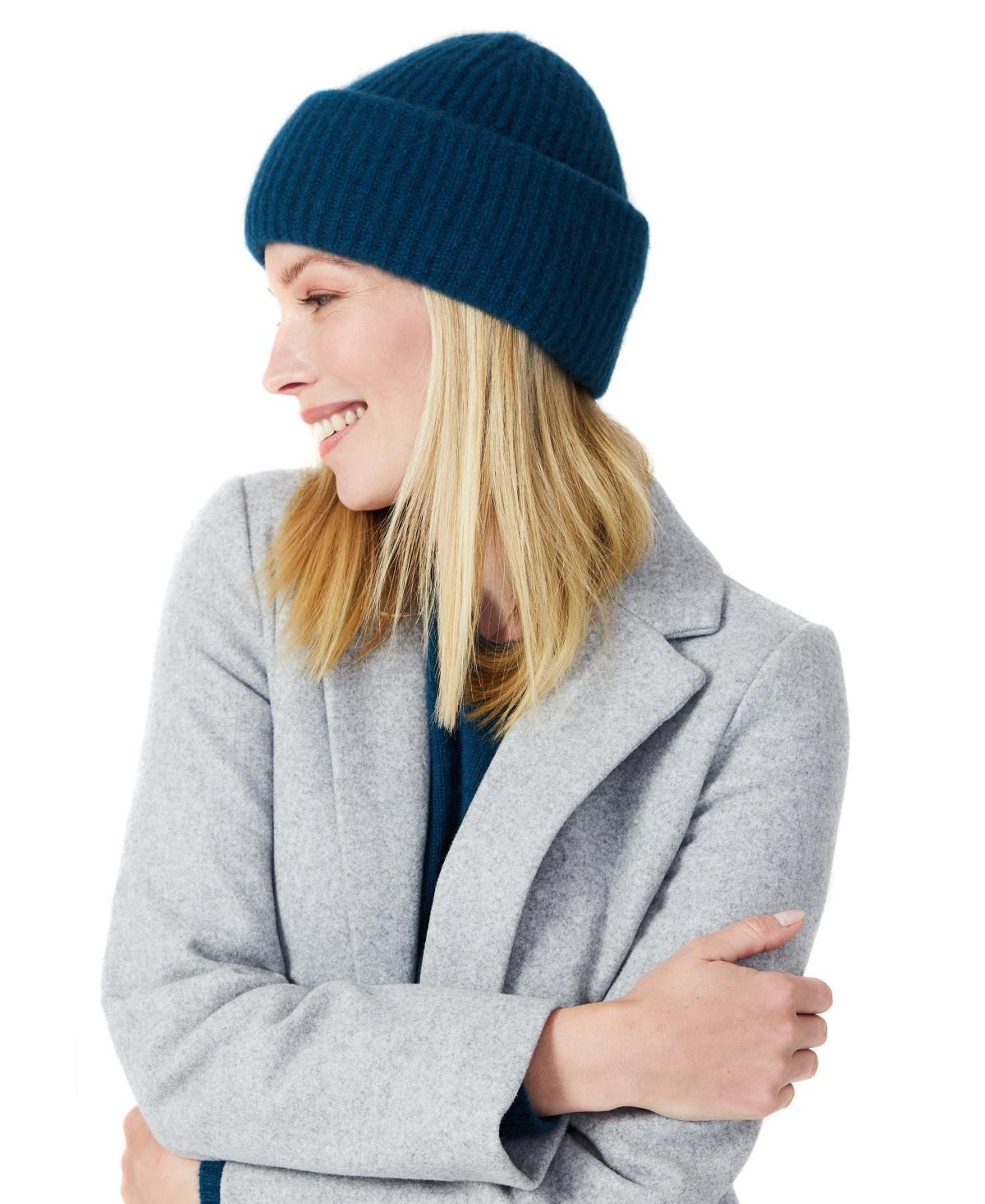 Style Republic 100% Pure Cashmere Chunky Knit Womens Beanie Product Image