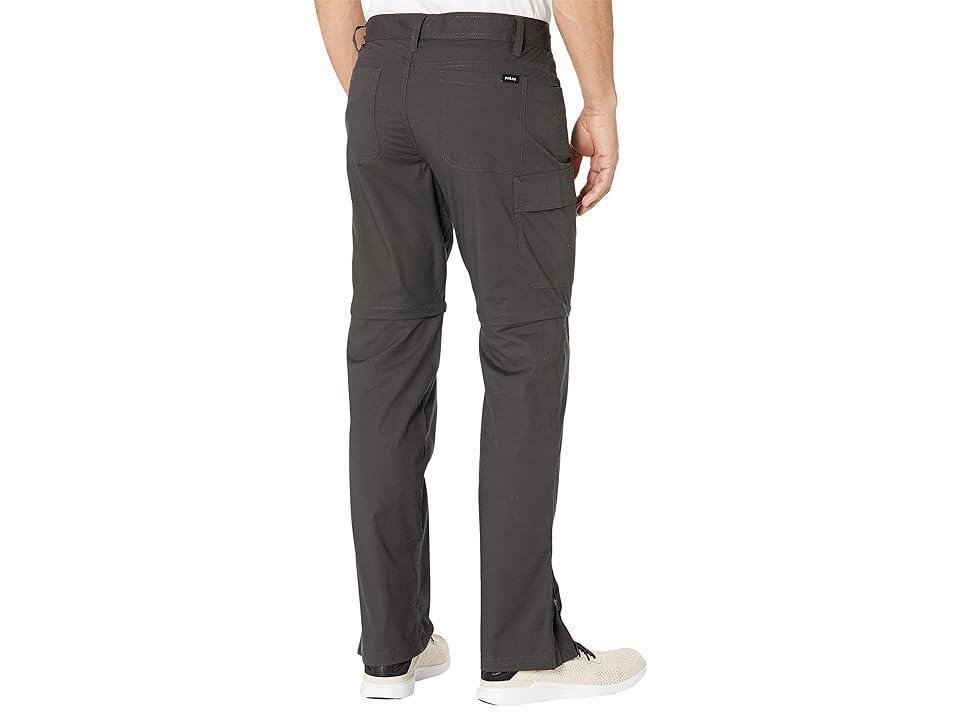 Prana Double Peak Convertible Pants (Charcoal) Men's Casual Pants Product Image