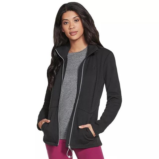 Womens Skechers GOLounge Essential Mockneck GOSnuggle Jacket Product Image