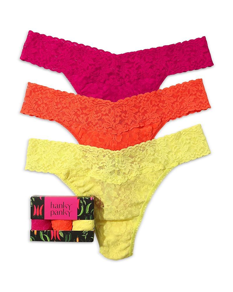 Hanky Panky 3-Pack Original Rise Thong Product Image