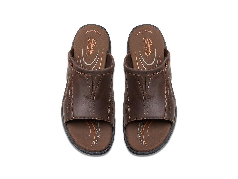 Clarks Walkford Band (Beeswax Leather) Men's Sandals Product Image