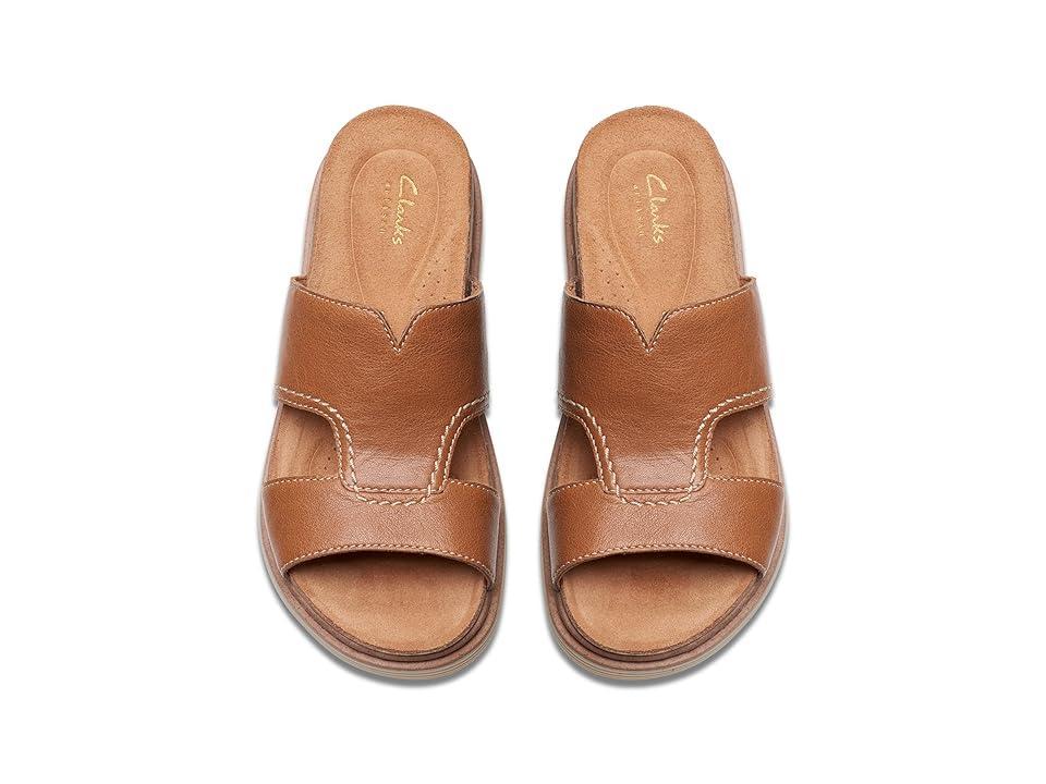 Clarks Arwell Walk Leather) Women's Sandals Product Image