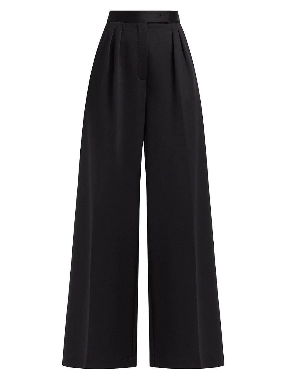 Womens Zinnia Pleated Wide-Leg Pants Product Image