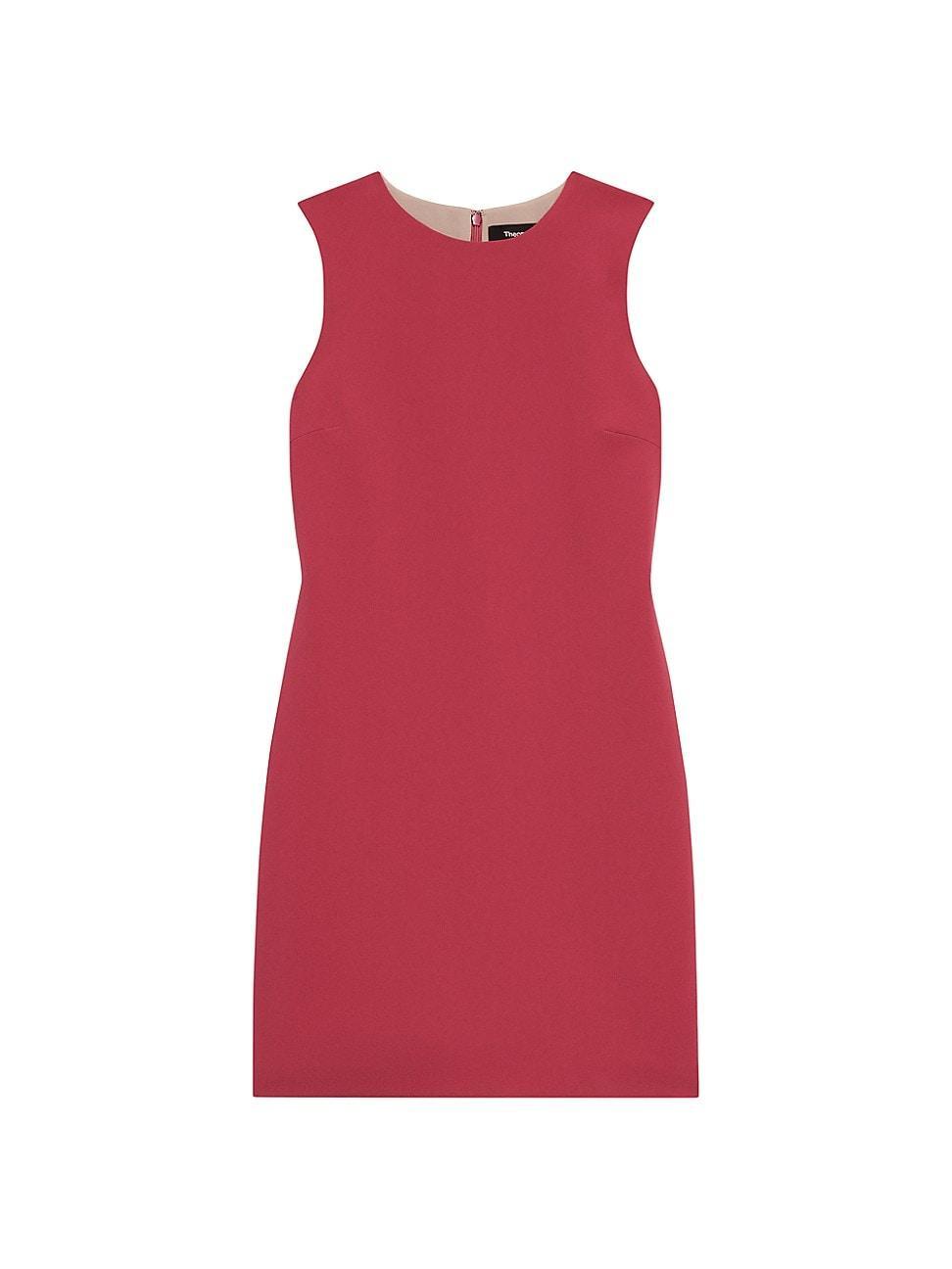 Womens Crepe Shift Minidress Product Image