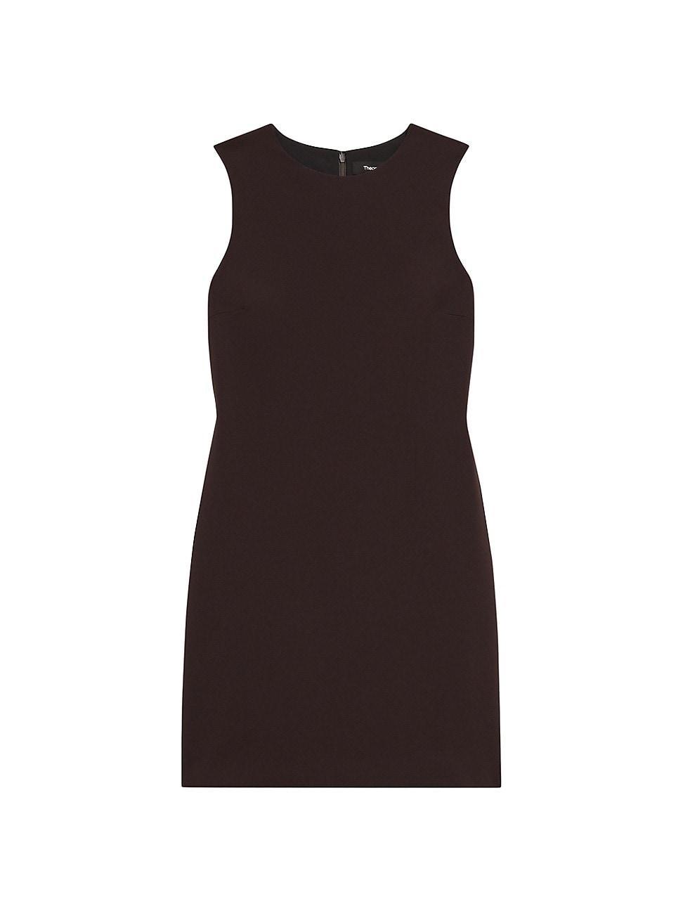 Womens Crepe Shift Minidress Product Image