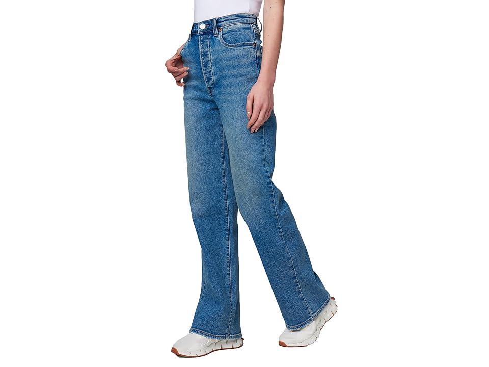 Blank NYC Franklin Rib Cage Five-Pocket Wide Leg Jeans in Mixtape (Mixtape) Women's Jeans Product Image