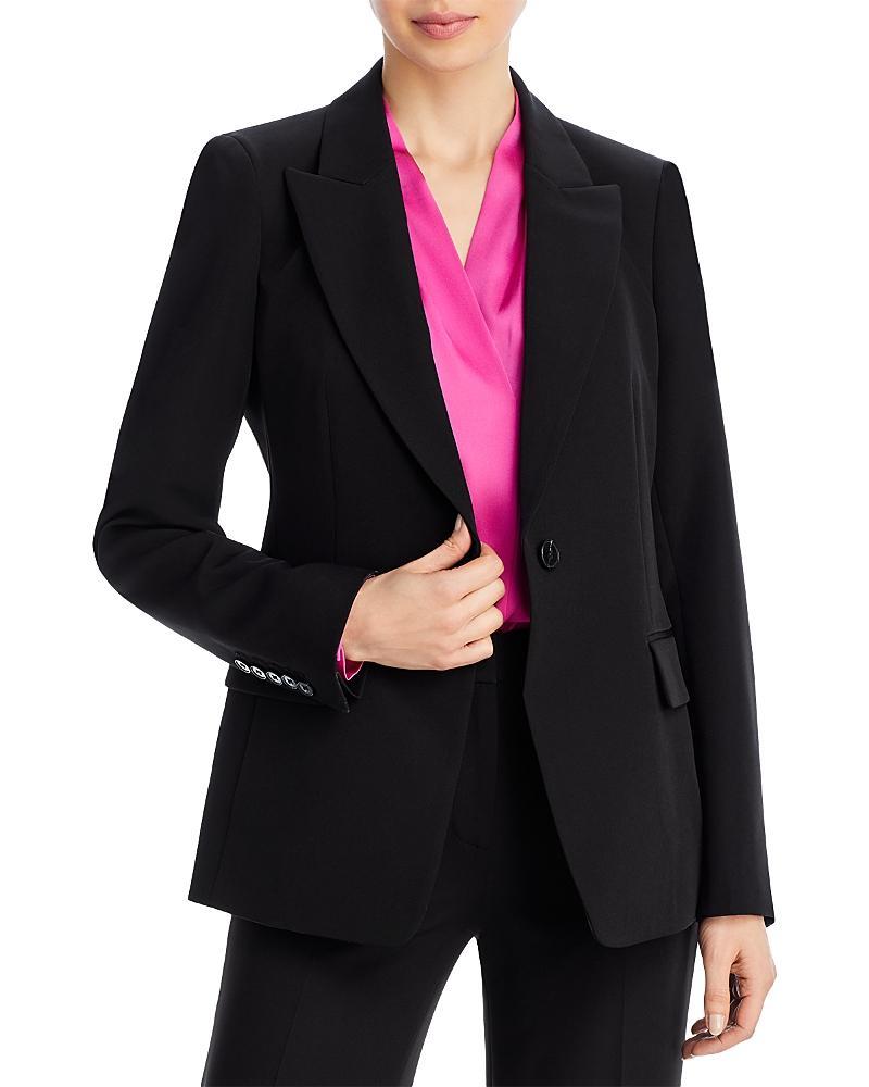 Womens Jordi Milano Twill Blazer Product Image