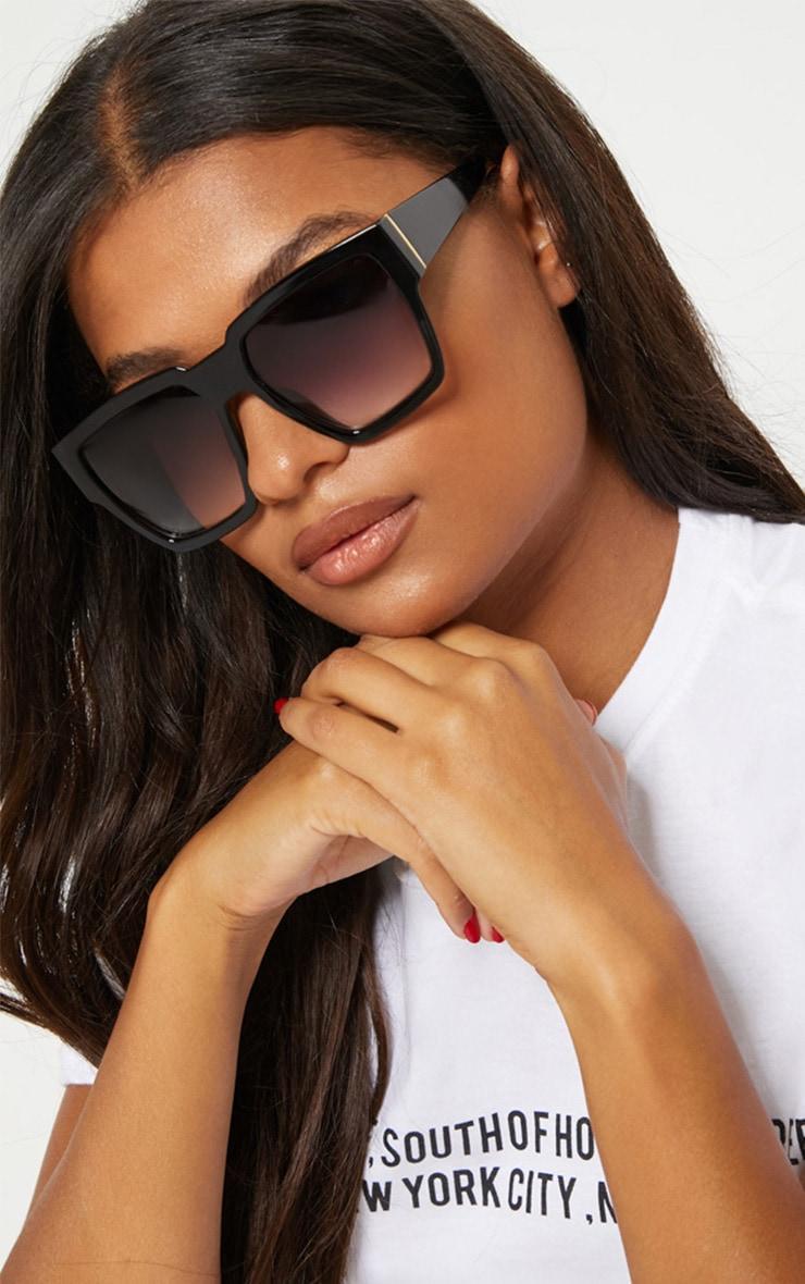 Black Oversized Square Sunglasses product image