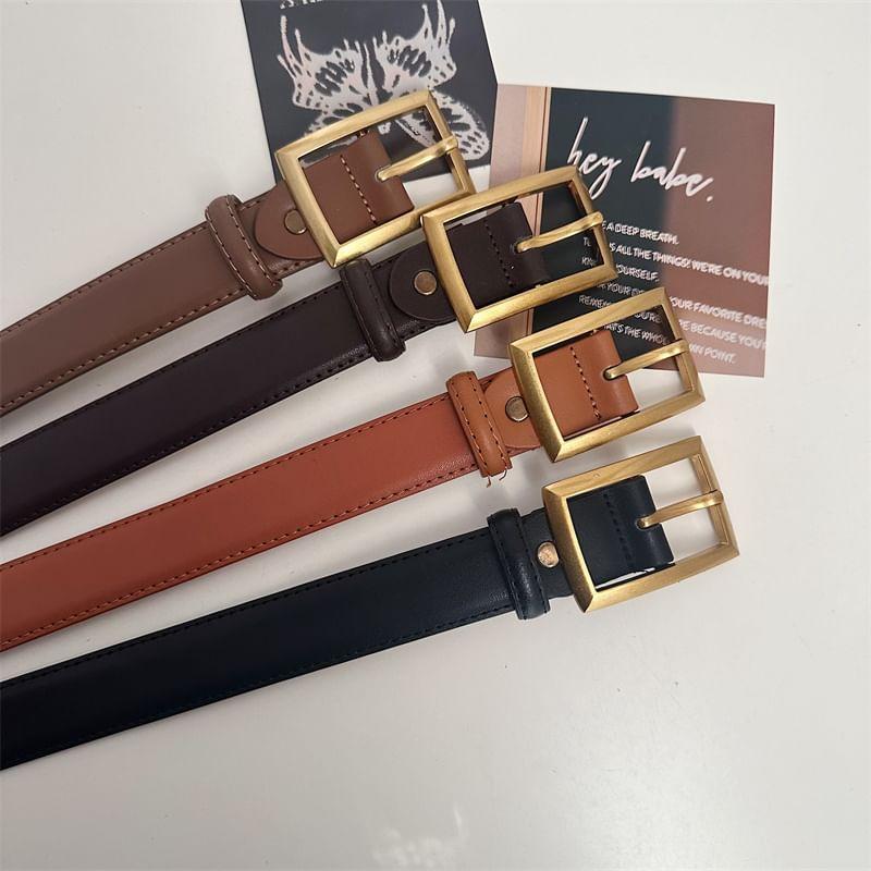 Faux Leather Belt Product Image