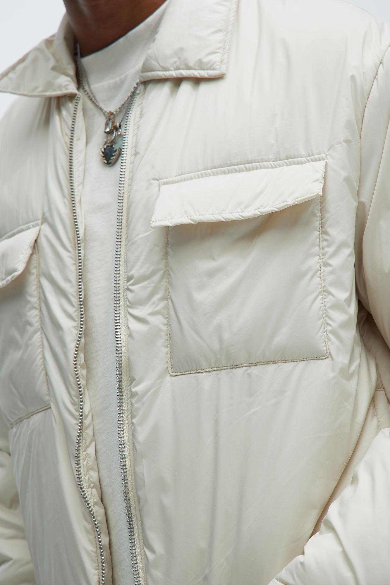 York Puffer Jacket - Off White Product Image