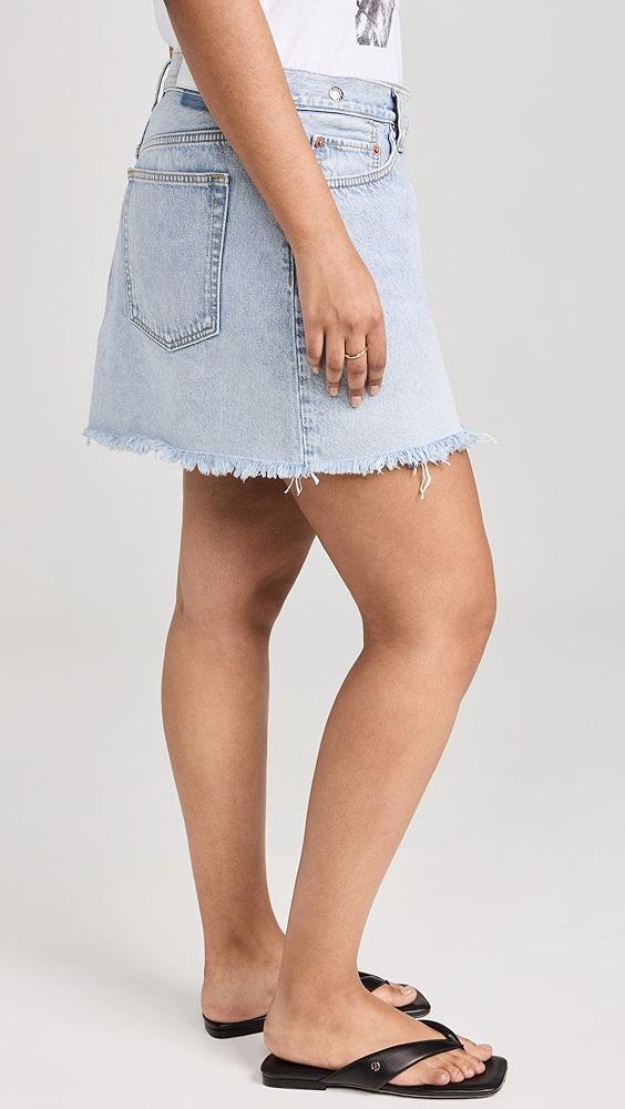 RE/DONE RE/DONE x Pam Mid Rise Wrap Skirt | Shopbop Product Image