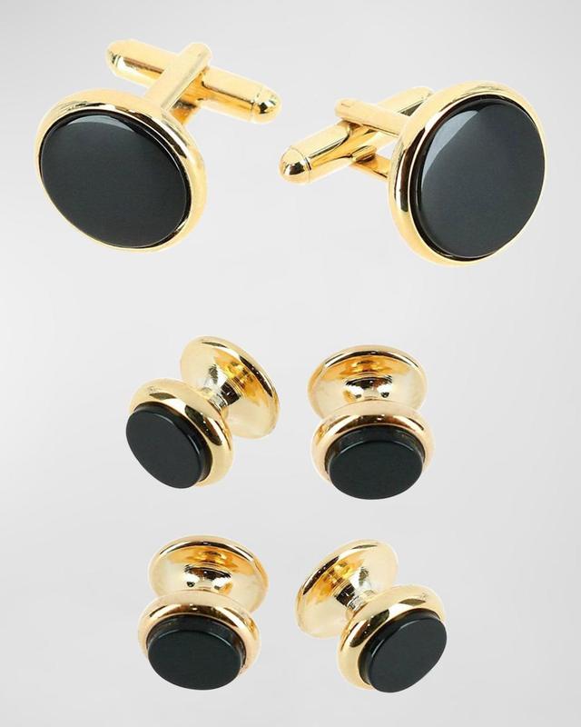 Trafalgar Sutton Onyx Cuff Link & Stud Set Product Image