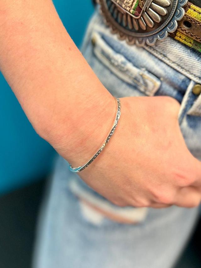 She's A Ten Sterling Cuff Bracelet Product Image